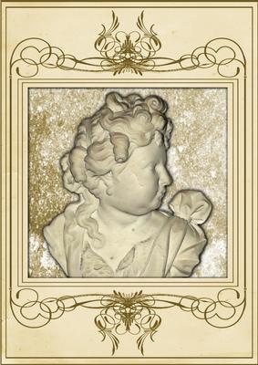 A4 Vintage Card Front