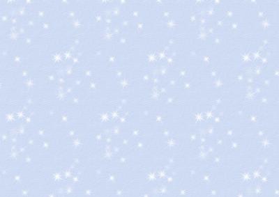 Snowflakes on a Blue Background Horizontal Paper