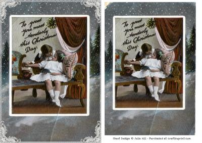 Vintage Christmas Greeting Card Fronts
