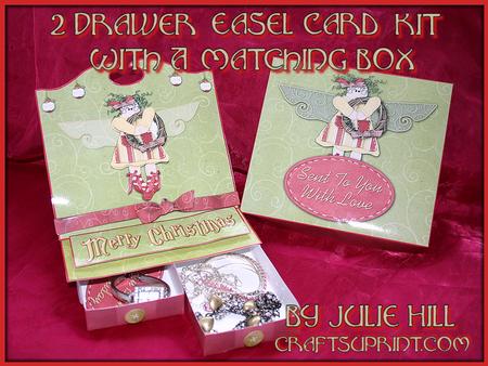 Crooked Halo Angel 2 Drawer Easel Card Kit