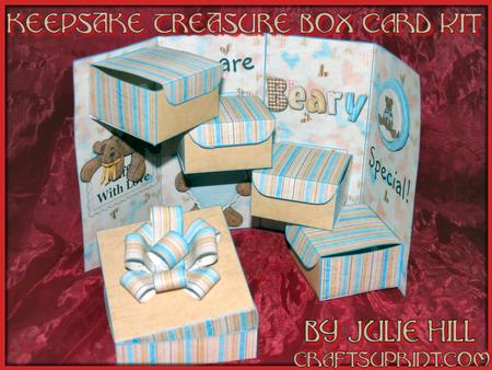 Stuffed with Love Keepsake Treasure Box Card Kit