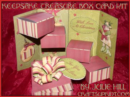 Crooked Halos Keepsake Treasure Box Card Kit