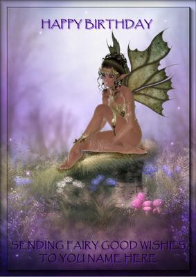 Thoughtful Fairy on a Hill