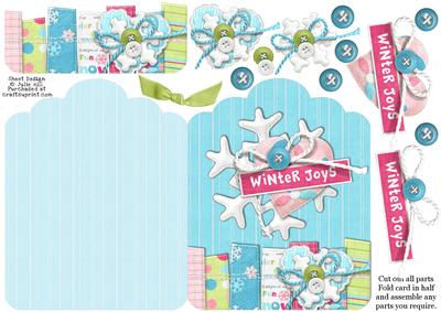 Winter Joys Scallop Top Card