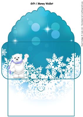 Polar Bear Money Wallet