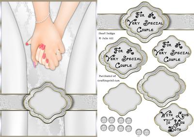 Special Couple Mrs and Mrs Wedding Card