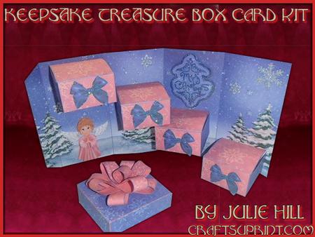 Delightful Angels Keepsake Treasure Box Card Kit