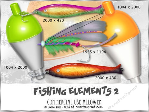 Fishing elements 2 - Commercial use allowed