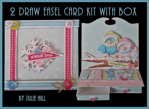Some birdy easel 2 drawer kit  with matching box