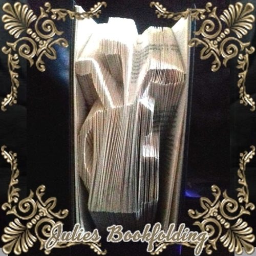 Golf clubs book folding pattern