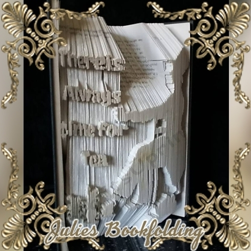 There is always time for tea combi book folding pattern