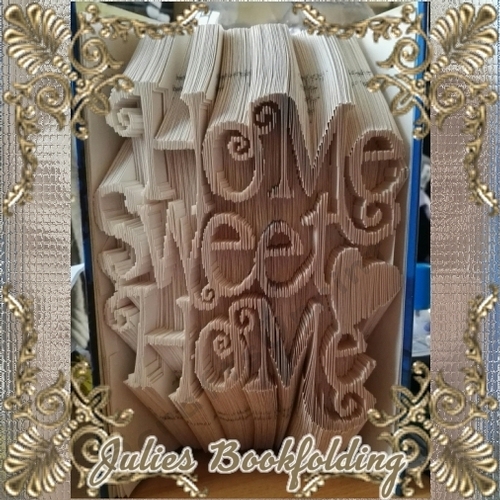 Home sweet home 2 combi book folding pattern