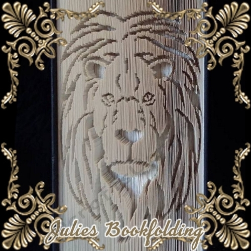 Heart of a lion book folding pattern