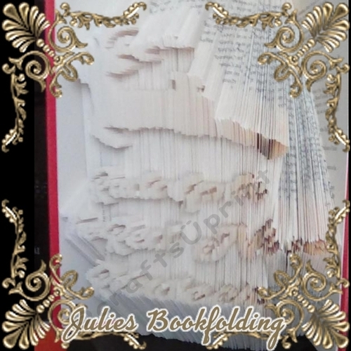 Rudolph the red nose reindeer combi book folding pattern