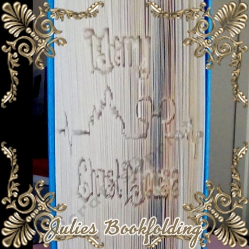 Merry Christmouse book folding pattern