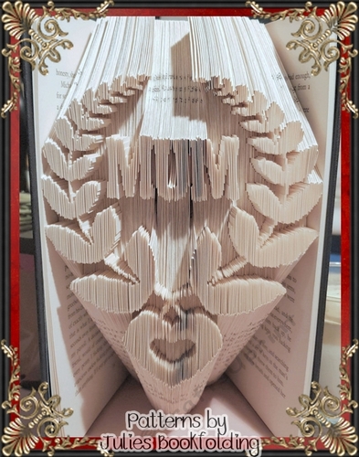 F1 - Laurel heart mum book folding pattern