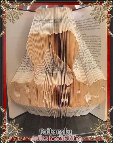 A45 Cheers flutes book folding pattern