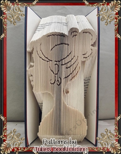 A79 Female portrait combi book folding pattern