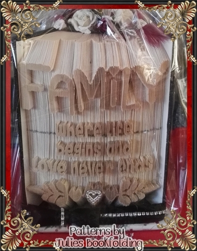 F31 family where life begins Combi book folding pattern
