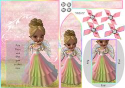 Kiwi Fantasy Bookmark Keepsake Card