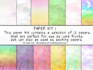 Background Paper Kit