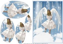 Angel in Heaven Pyramid Sheet