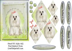 Garden Terrier Diamond Pyramid Sheet