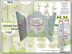Butterfly Garden Card Kit