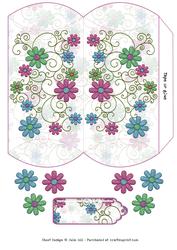 Floral Pillow Gift Box