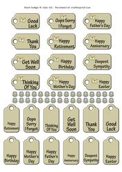 Sentiment Tags with Brads
