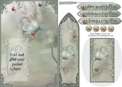 Tulips and Lace Bookmark Keepsake