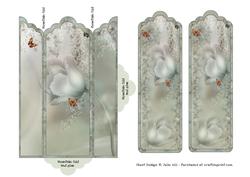 Tulips and Lace Bookmarks and Gift Pocket