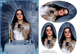Fortune Teller Oval Pyramid