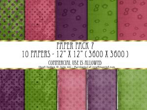 Paper Pack 7
