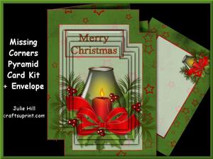 Missing Corners Christmas Candle Pyramid Kit