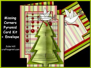 Missing Corners Dove Christmas Tree Pyramid Kit