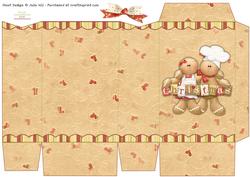 Cookin Cookies Loving Christmas Pinch Bag