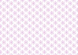 Pink Snowflake Paper Horizontal