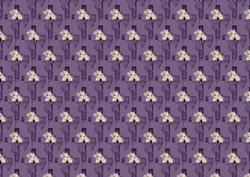 Purple Cross Backing Paper Horizontal