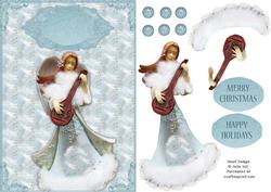 Angel Step by Step Decoupage Card Sheet