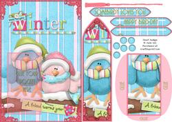 Warm Winter Thoughts Bookmark Keepsake