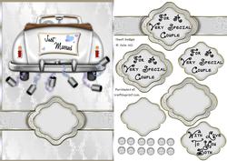 Wedding Car Wedding Card