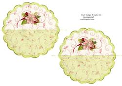 Over the Edge Petal Pixies Rocker Card Insert