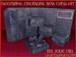 Gothic Music 3D Treasure Box Keepsake Kit