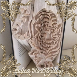 Tiger book folding pattern