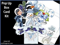 Frostylicious pop up box card kit