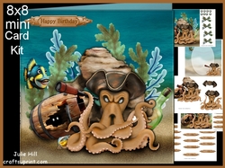 Octopus pirate 8x8 mini kit