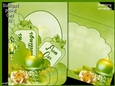 Green dreams scalloped pocket card kit