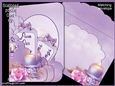 Lavender dreams scalloped pocket card kit