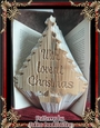 CH10 With love at Christmas book folding pattern
